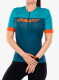 Dámský cyklistický tričko Dynafit Ride Light 1/2 Zip - petrol
