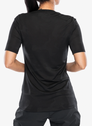 Dámské cyklistické triko Fox Ranger Tru Dri SS Jersey - black