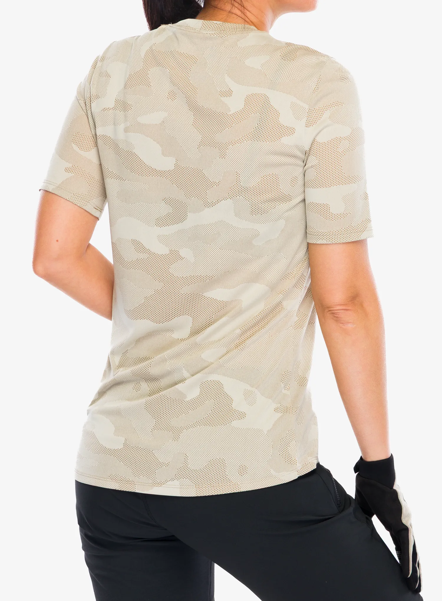 Dámské cyklistické triko Fox Ranger Tru Dri SS Jersey - cream
