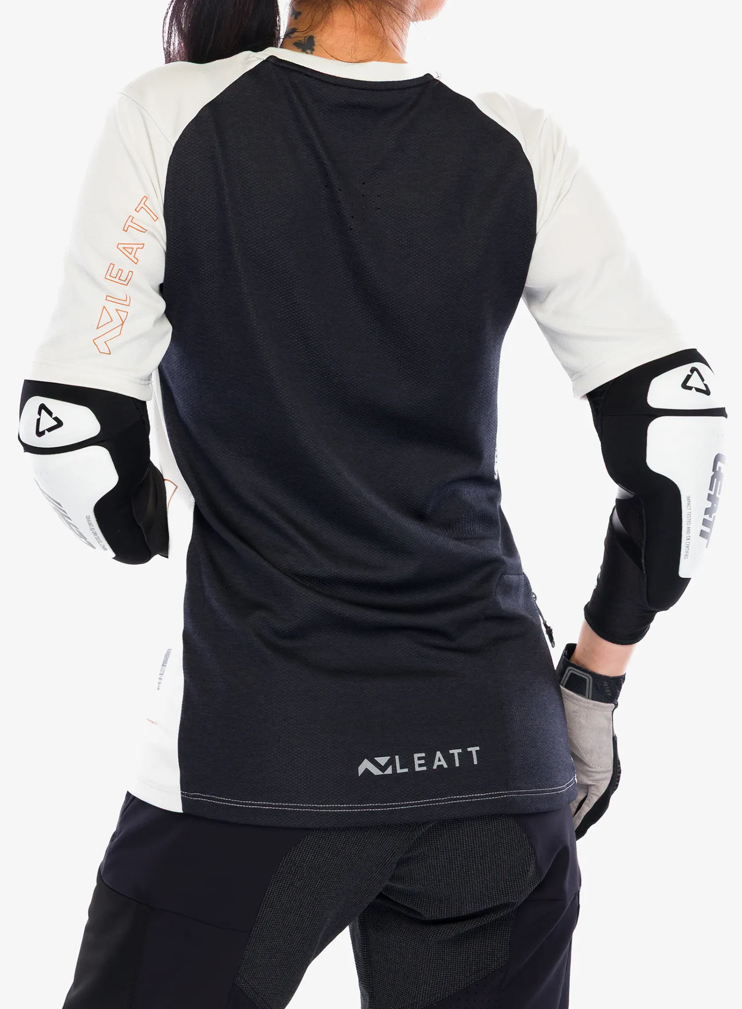 Dámské cyklistické triko Leatt Jersey MTB Trail 2.0 - stone