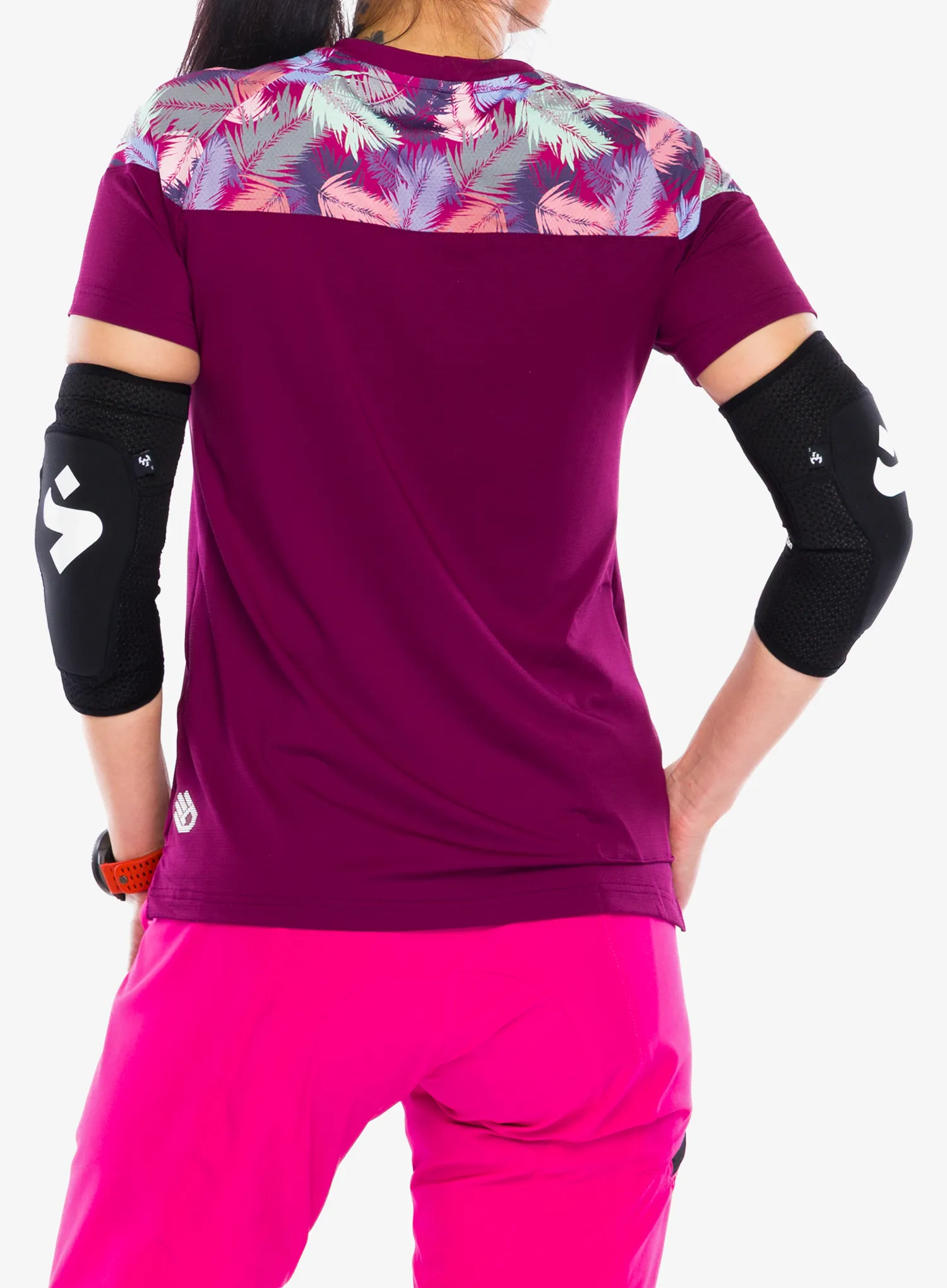 Dámské cyklistické tričko Sensor Helium Jersey SS - lilla/feather