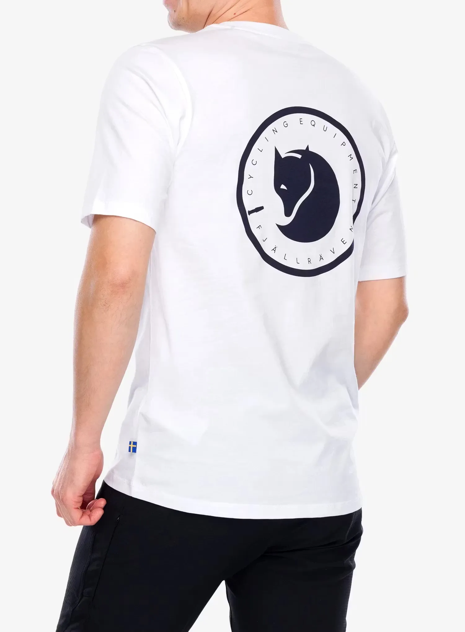 Cyklistické triko Fjallraven Hoja T-shirt - white/white