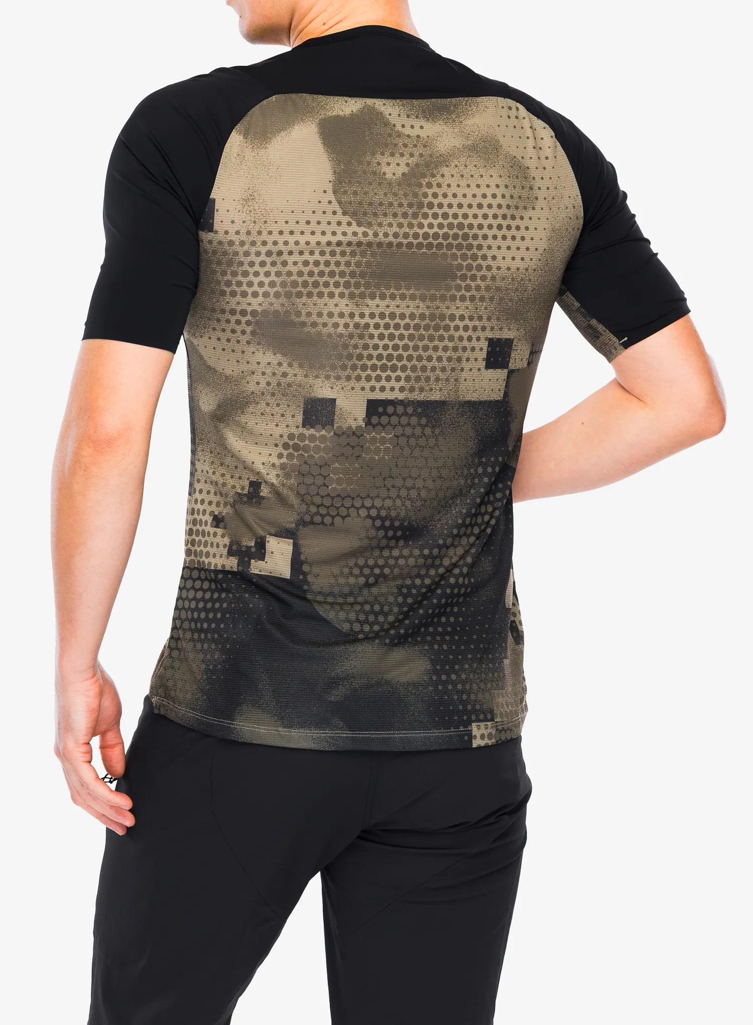 Cyklistické triko Fox Flexair Ascent SS Jersey Pulse - sand