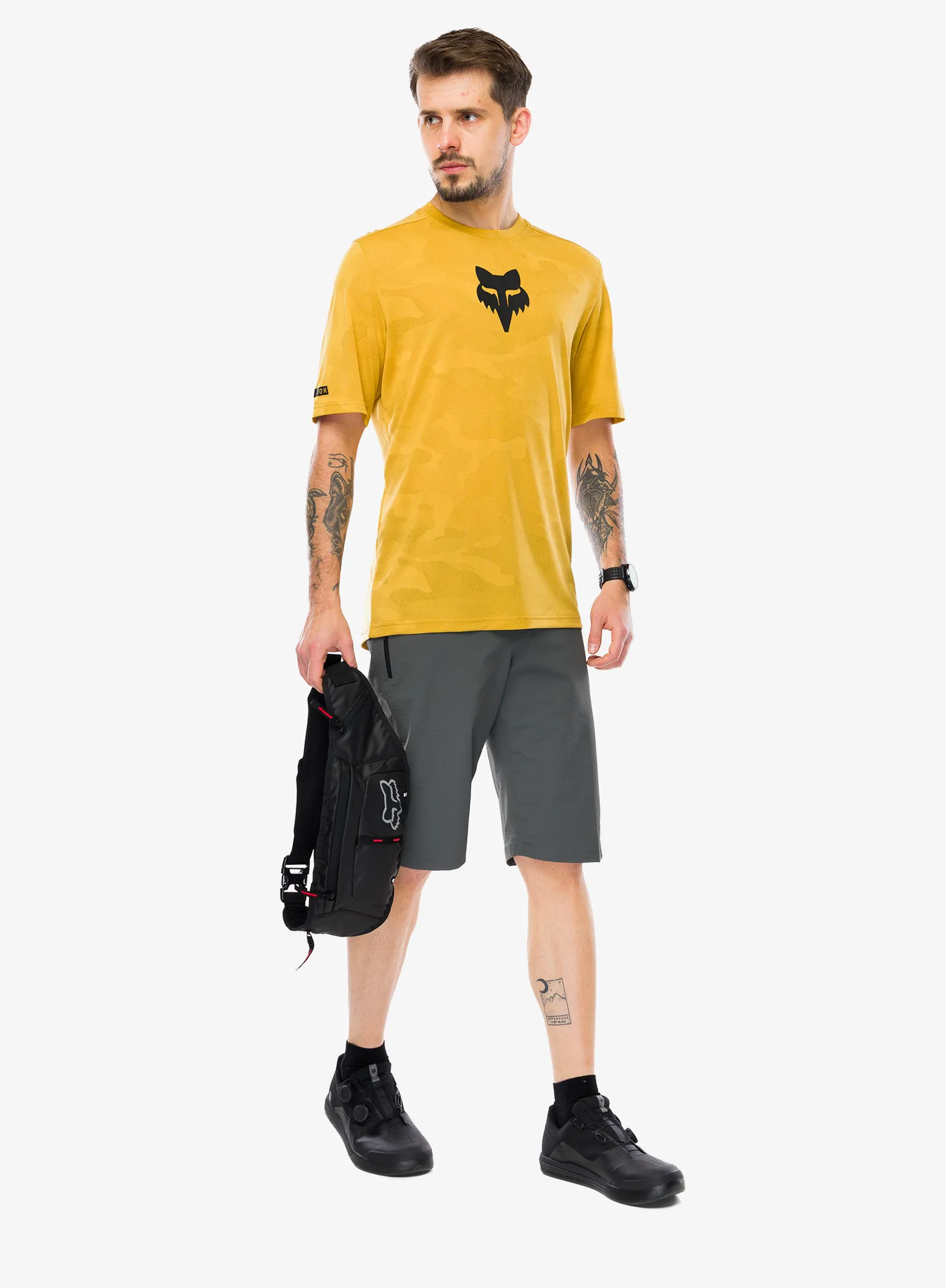Cyklistické triko Fox Ranger Tru Dri SS Jersey - bronze
