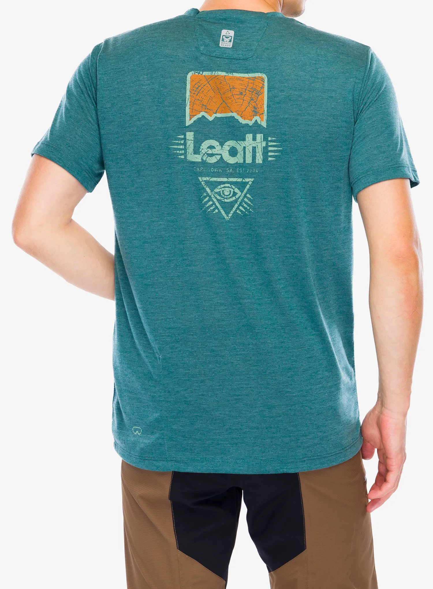 Cyklistické triko Leatt Jersey MTB Gravity 1.0 - teal