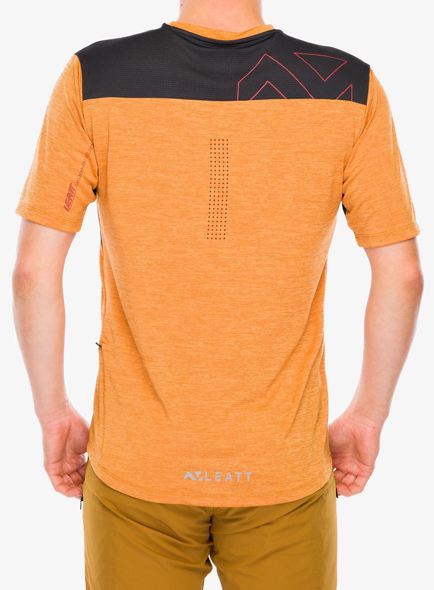 Cyklistické triko Leatt Jersey MTB Trail 1.0 - rust