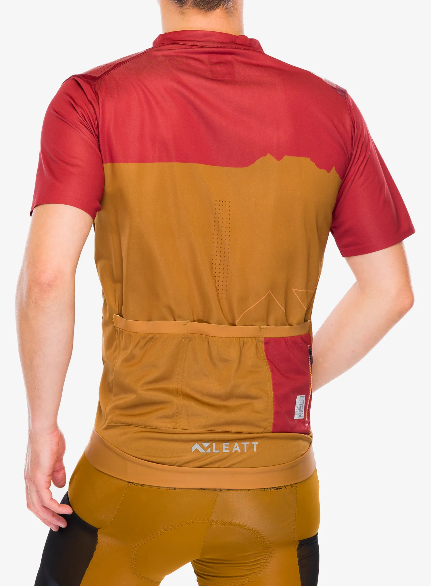 Cyklistické triko Leatt Jersey MTB Trail 3.0 - lava