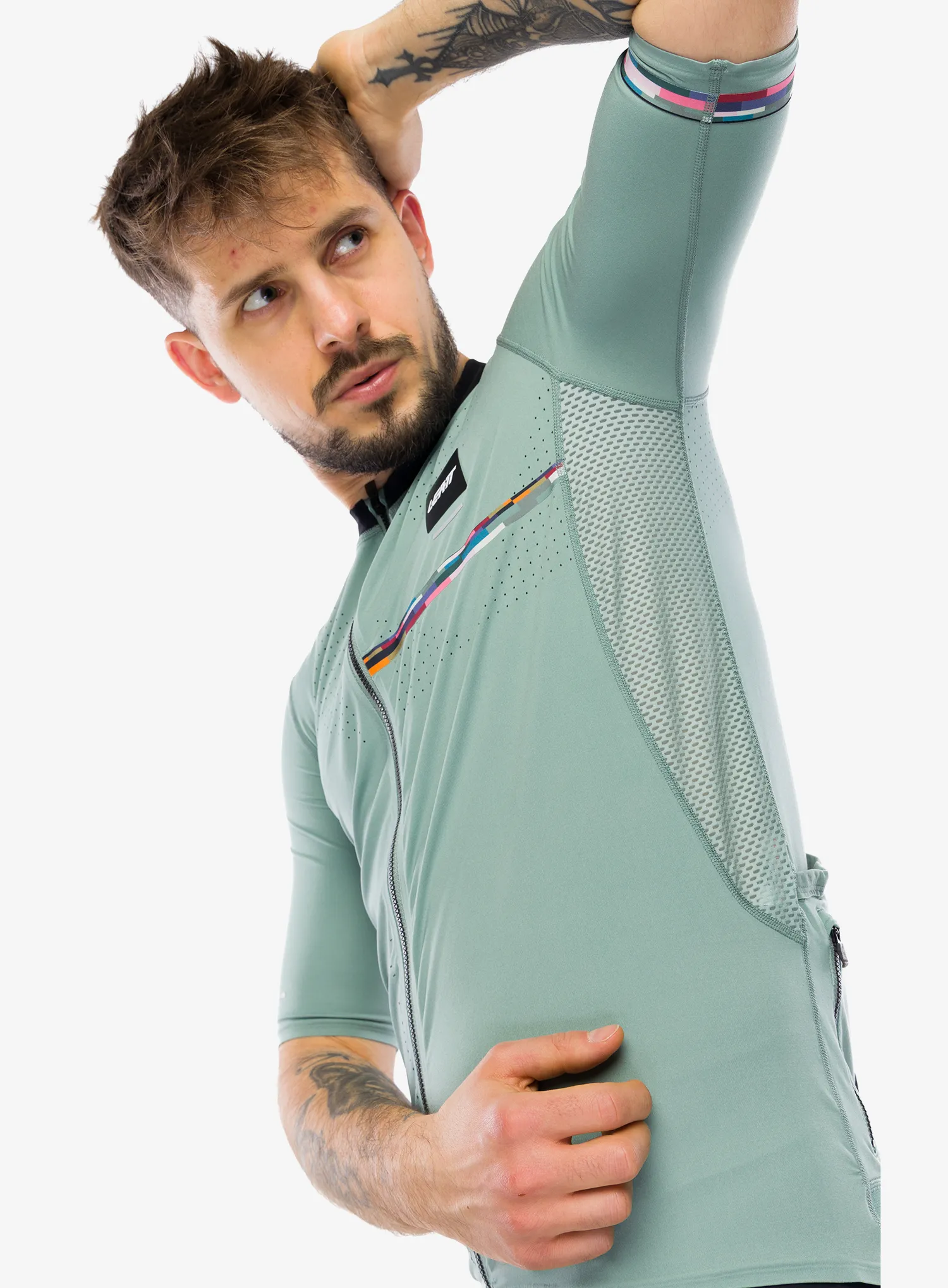 Cyklistické triko Leatt MTB Endurance 5.0 Cargo - mist green