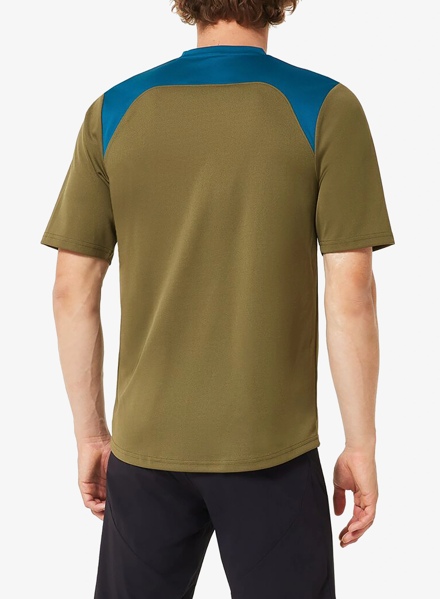 Cyklistické triko Oakley Free Ride SS Jersey - army green/new balsam