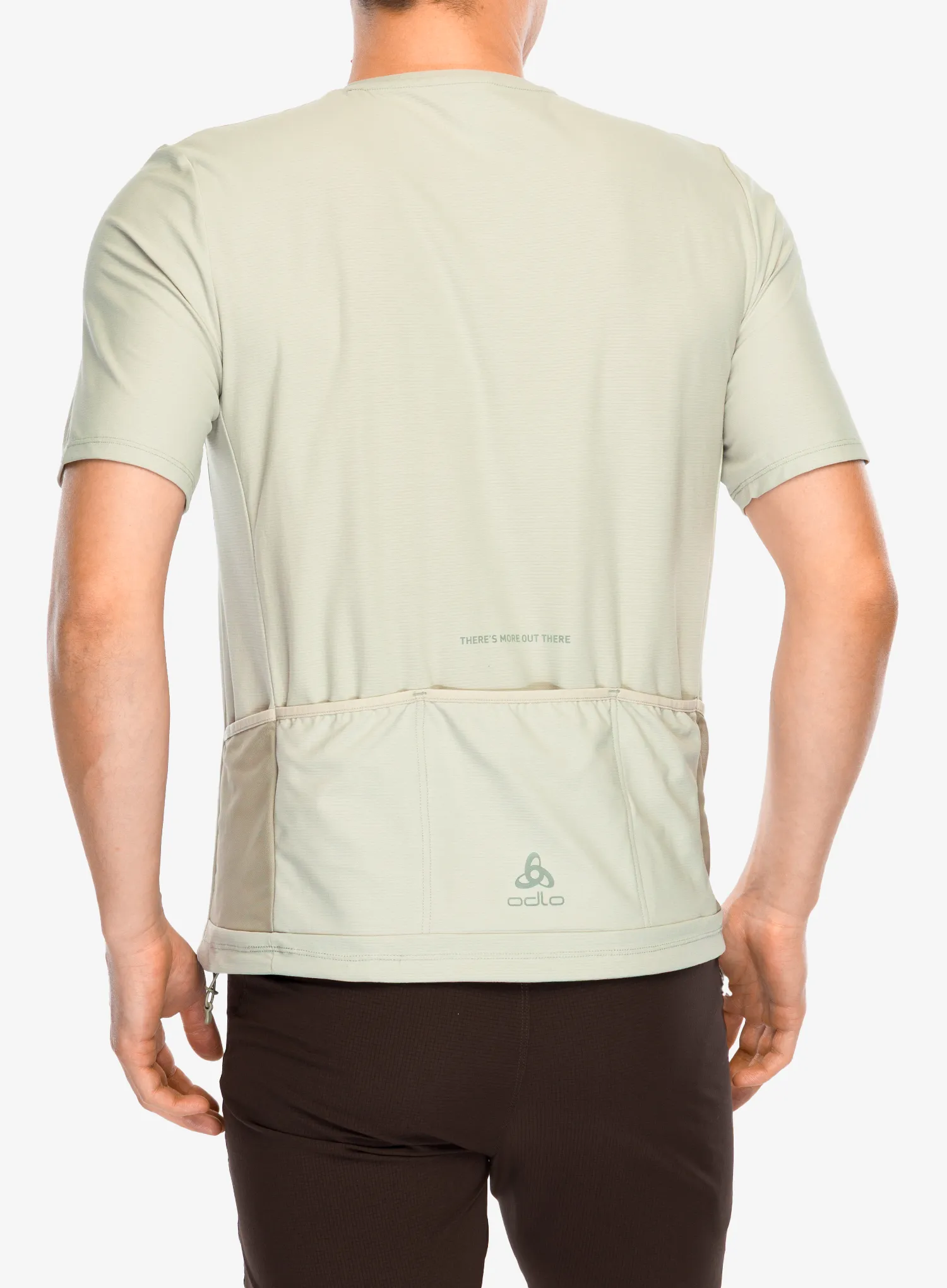 Cyklistické triko Odlo Explorer Cargo T-Shirt Crew Neck S/S - agate gray