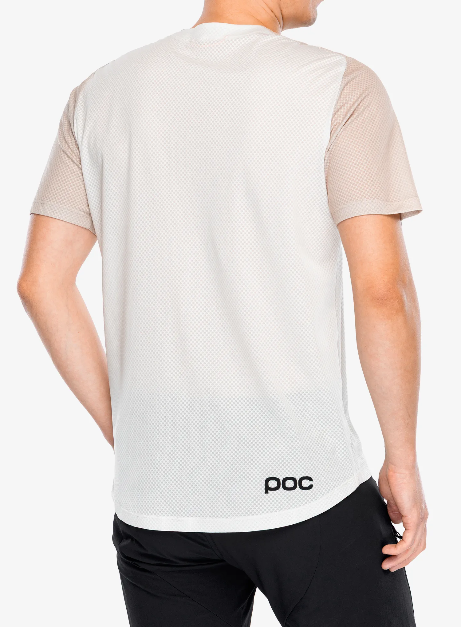 Cyklistické triko POC Motion Air S/S Jersey - off white