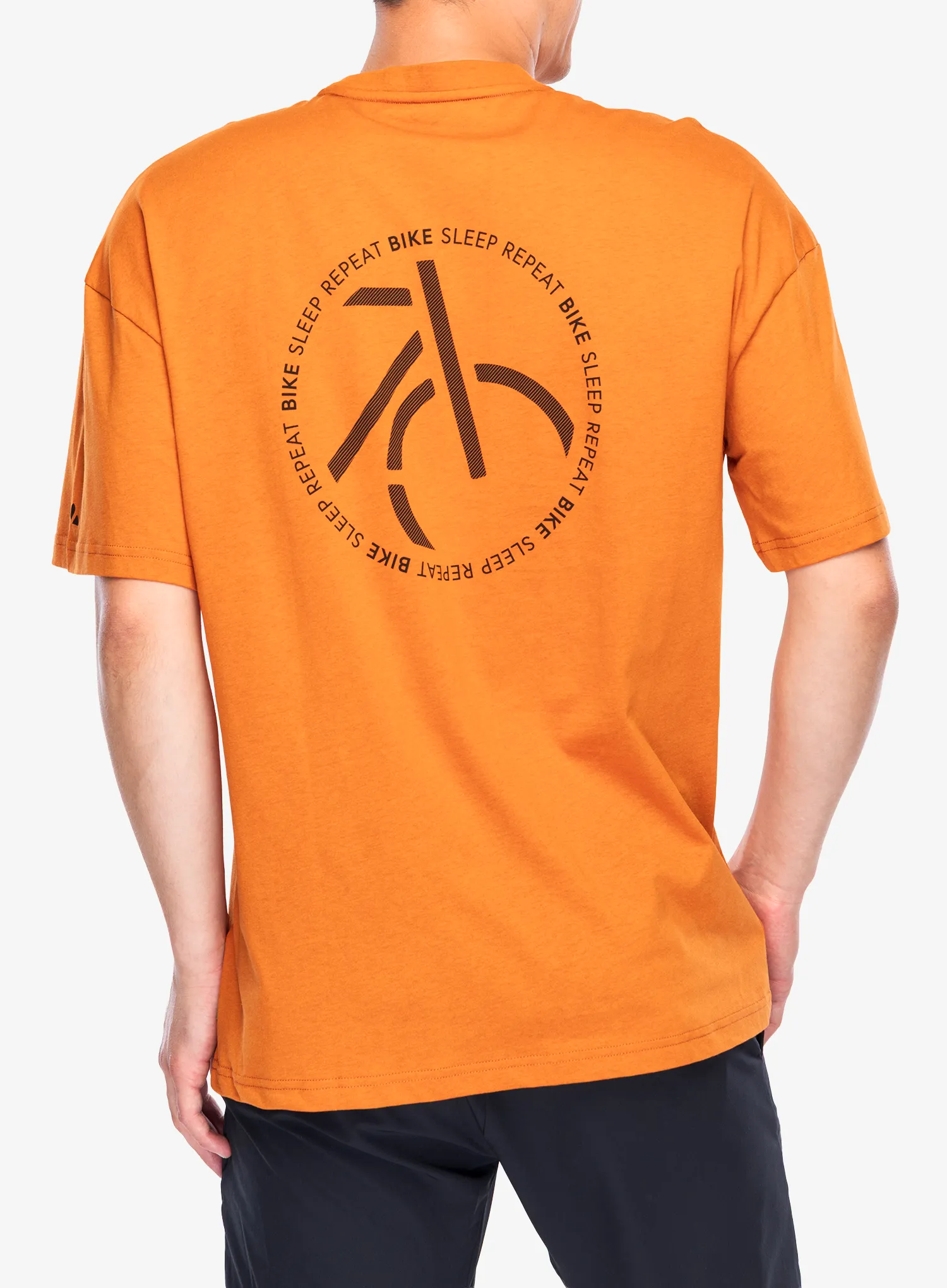 Cyklistické triko Vaude Cyclist Casual Shirt - kumquat