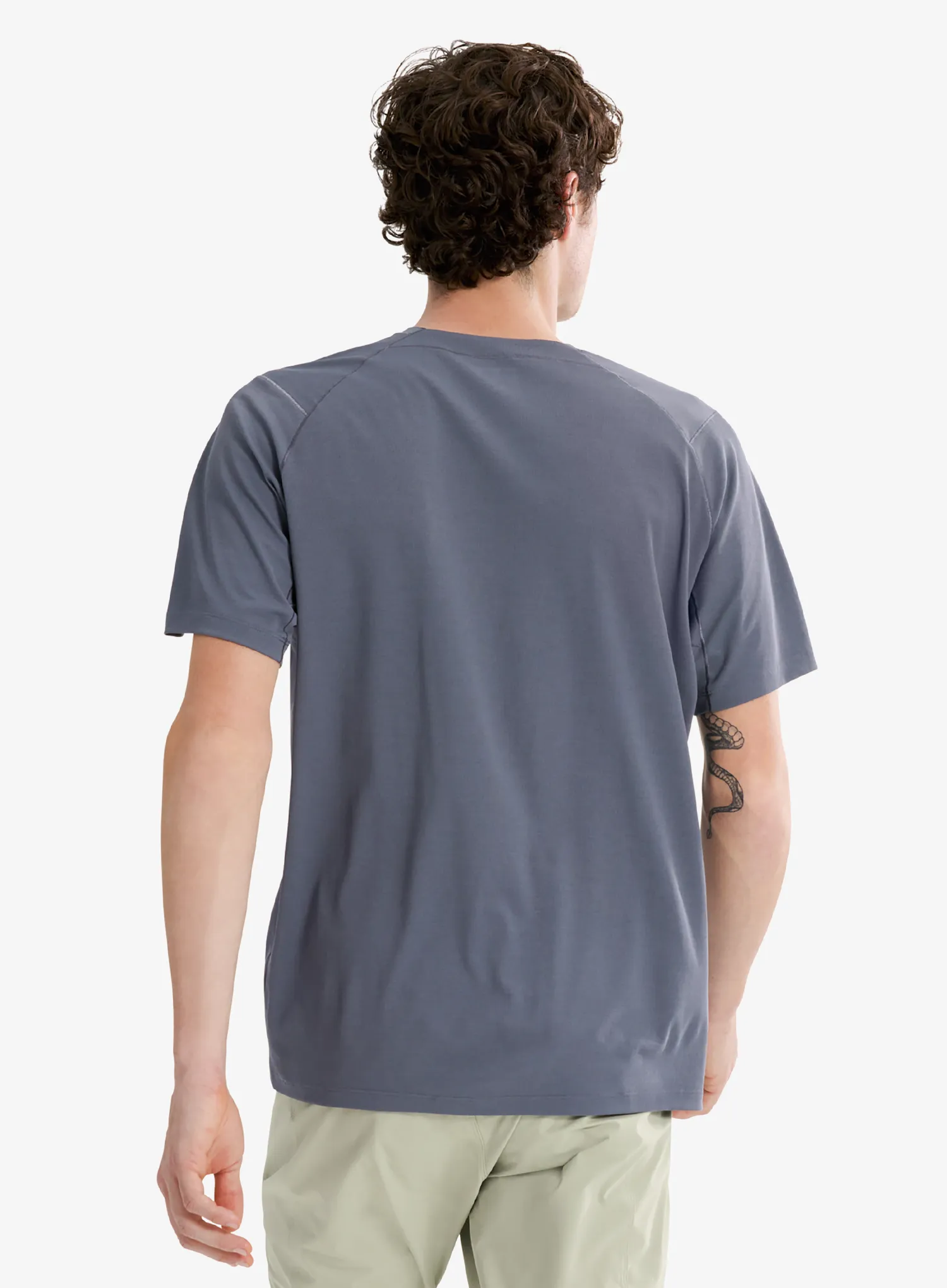 Rychleschnoucí triko Arcteryx Cormac Crew SS - dk stratus