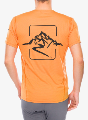 Rychleschnoucí triko Columbia Cirque River Pro S/S Graphic Crew - koi