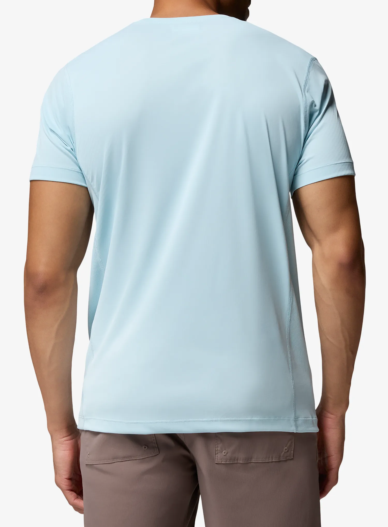 Rychleschnoucí triko Columbia Zero Rules Light S/S Crew - marine light