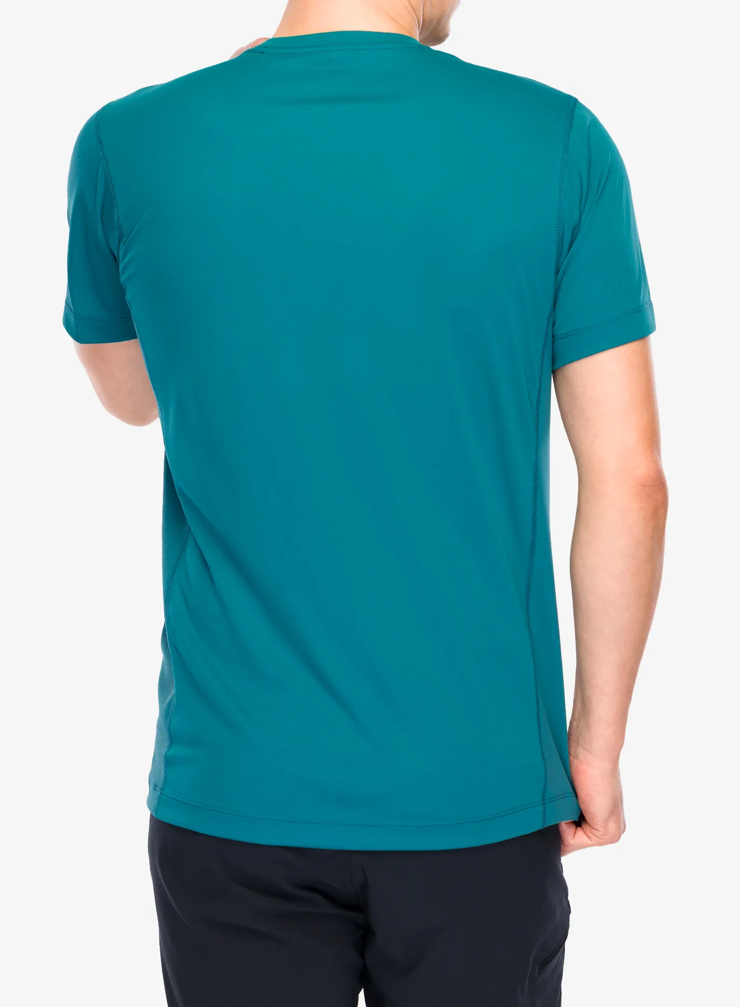 Rychleschnoucí triko Columbia Zero Rules Light S/S Graphic Crew - river blue/ridge line life