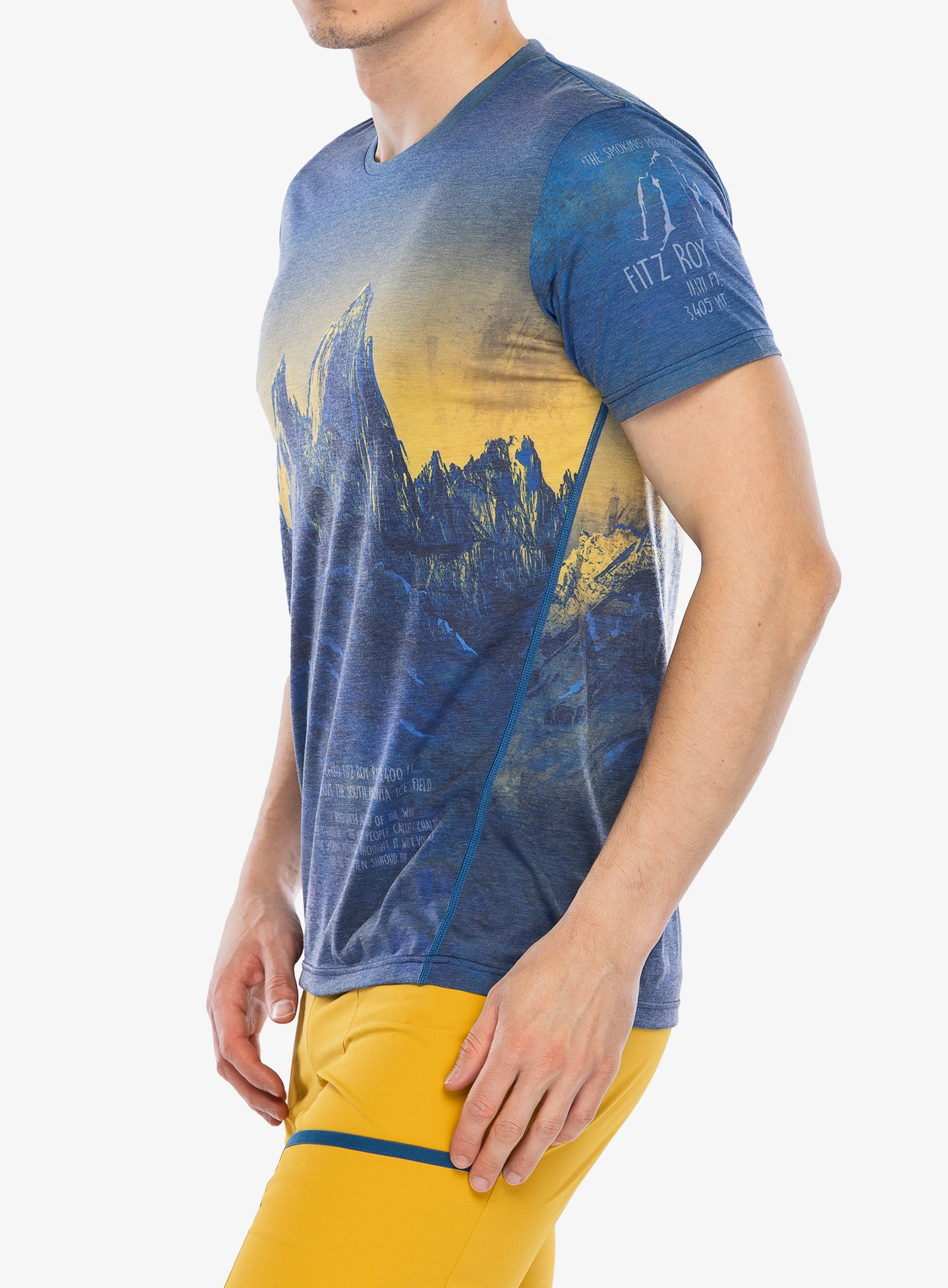 Rychleschnoucí triko Crazy Shirt Legend - print patagonia