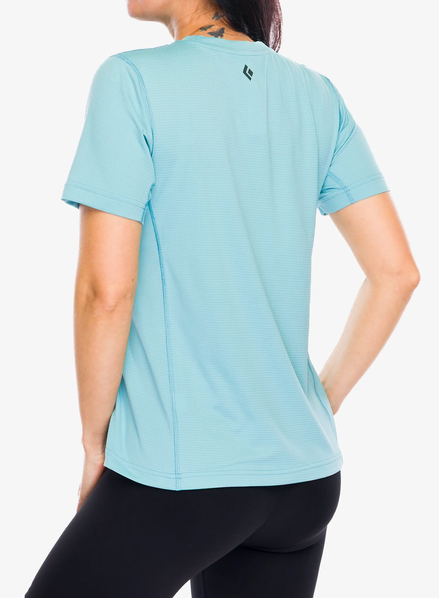 Dámské rychleschnoucí triko Black Diamond Distance SS Tech Tee - glacier/glacier