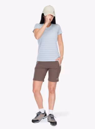 Dámské rychleschnoucí triko CMP Velora T-Shirt - sky blue