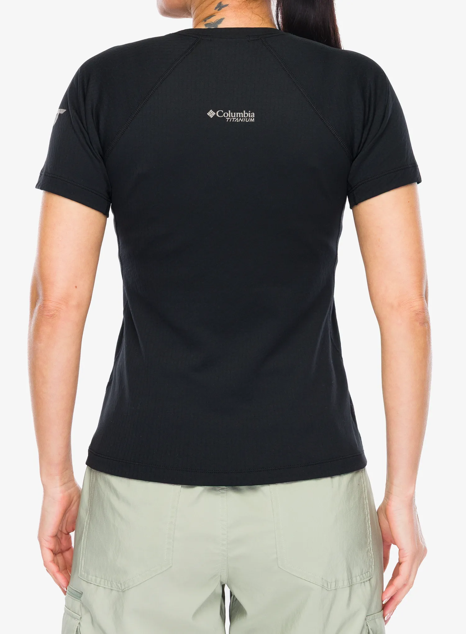 Dámské rychleschnoucí triko Columbia DriVenture Short Sleeve - black