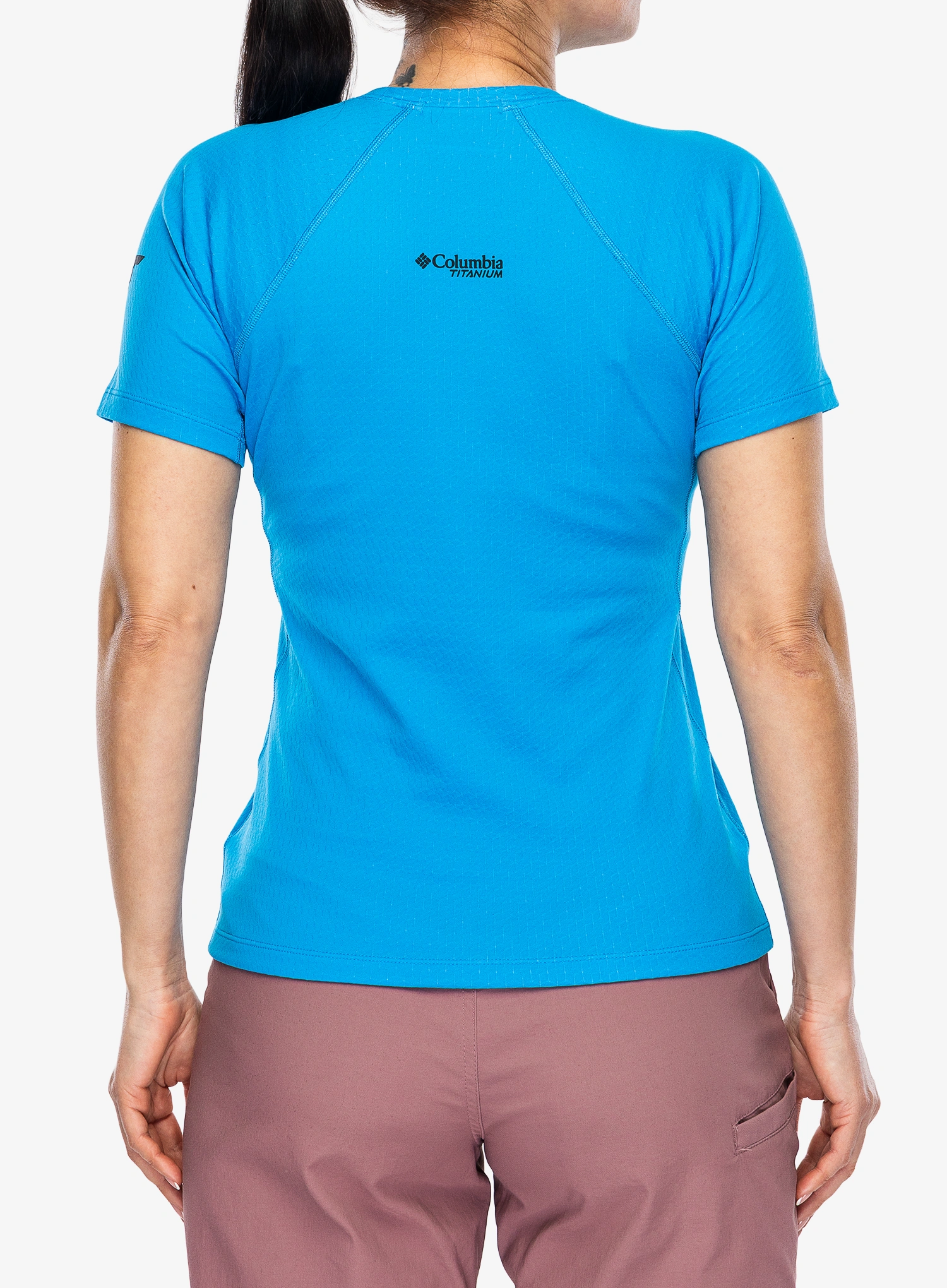 Dámské rychleschnoucí triko Columbia DriVenture Short Sleeve - compass blue
