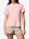 Dámské rychleschnoucí triko Columbia Wild Springs S/S - pink sand