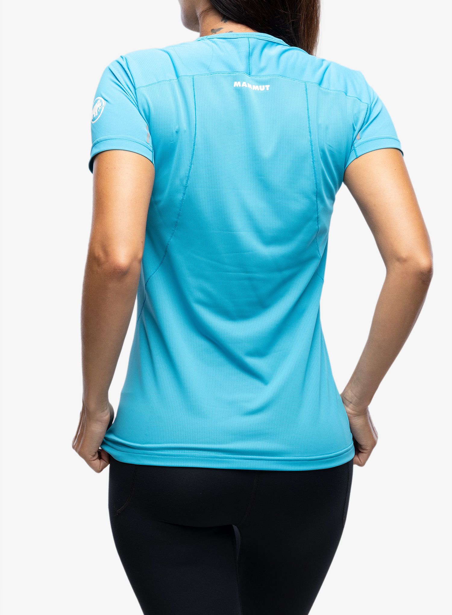 Dámské rychleschnoucí triko Mammut Aenergy FL T-Shirt - sky