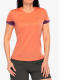 Dámské rychleschnoucí triko Montura Join T-Shirt - melon/wine red