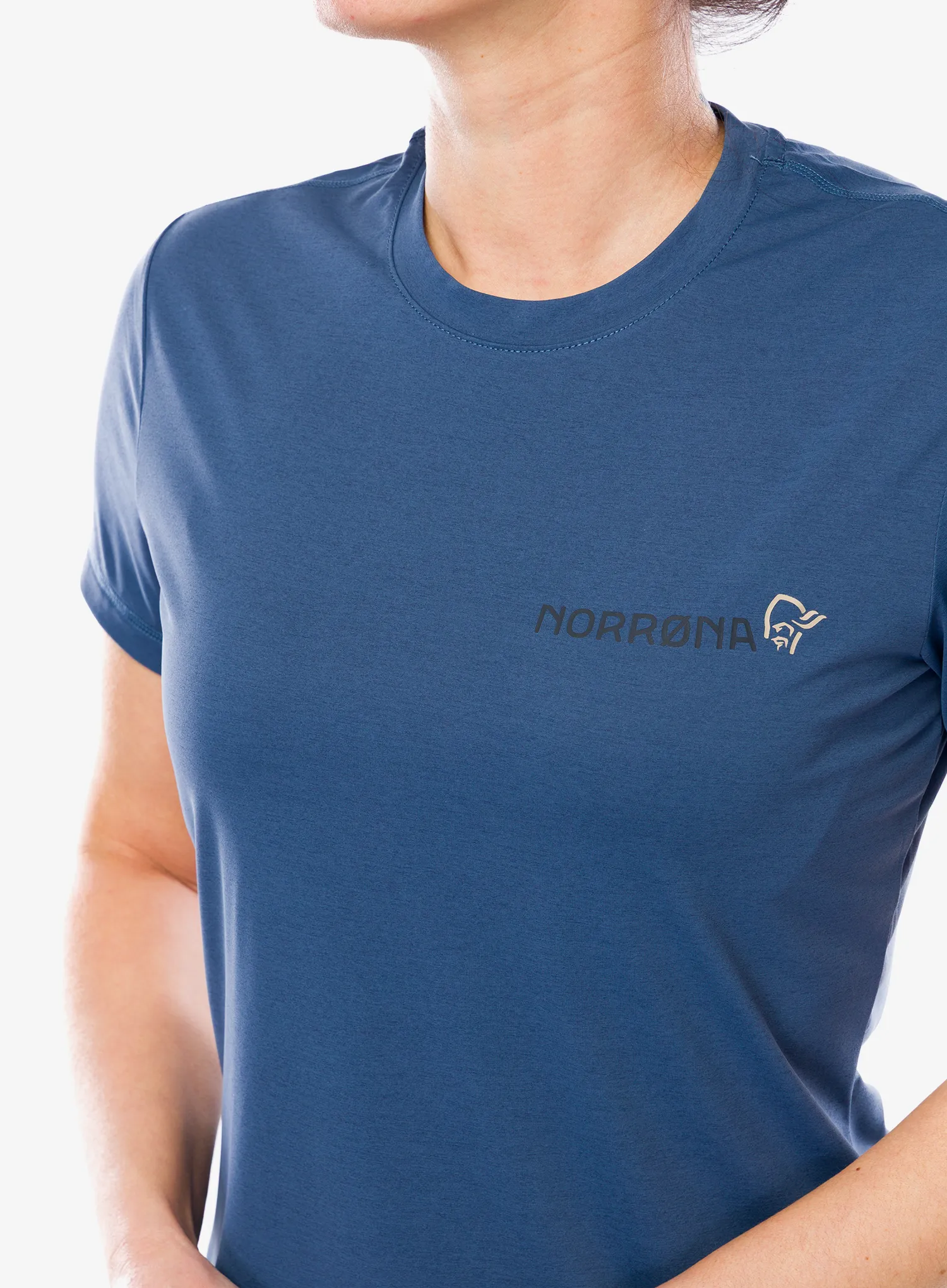 Dámské rychleschnoucí triko Norrona Femund Tech T-Shirt - vintage indigo blue