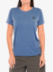 Dámské rychleschnoucí triko Patagonia Cap Cool Daily Graphic Shirt Lands - chouinard crest/current blue