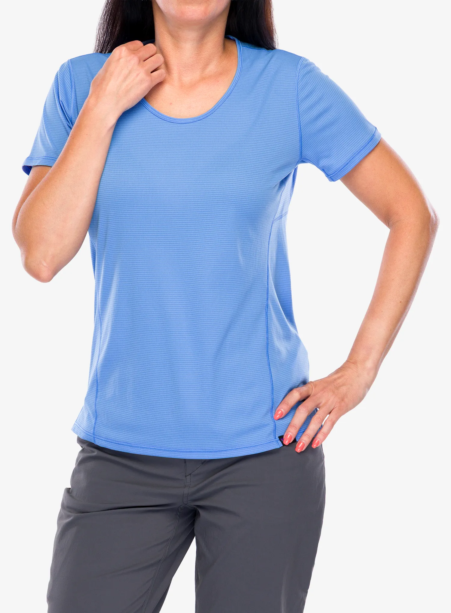 Dámské rychleschnoucí triko Patagonia Capilene Cool Lightweight Shirt - abundant blue