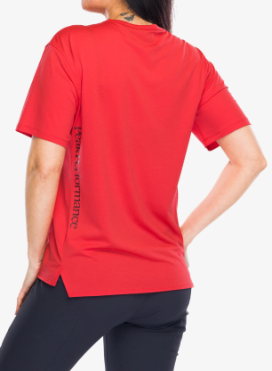 Dámské rychleschnoucí triko Peak Performance Trail SS - brilliant red
