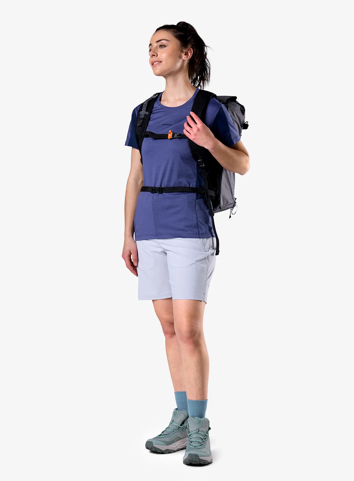 Dámské rychleschnoucí triko Rossignol Hiking Tee - true night blue