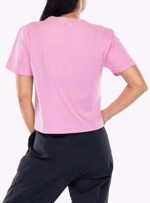Dámské rychleschnoucí triko Salomon Trackline S/S Tee - cyclamen