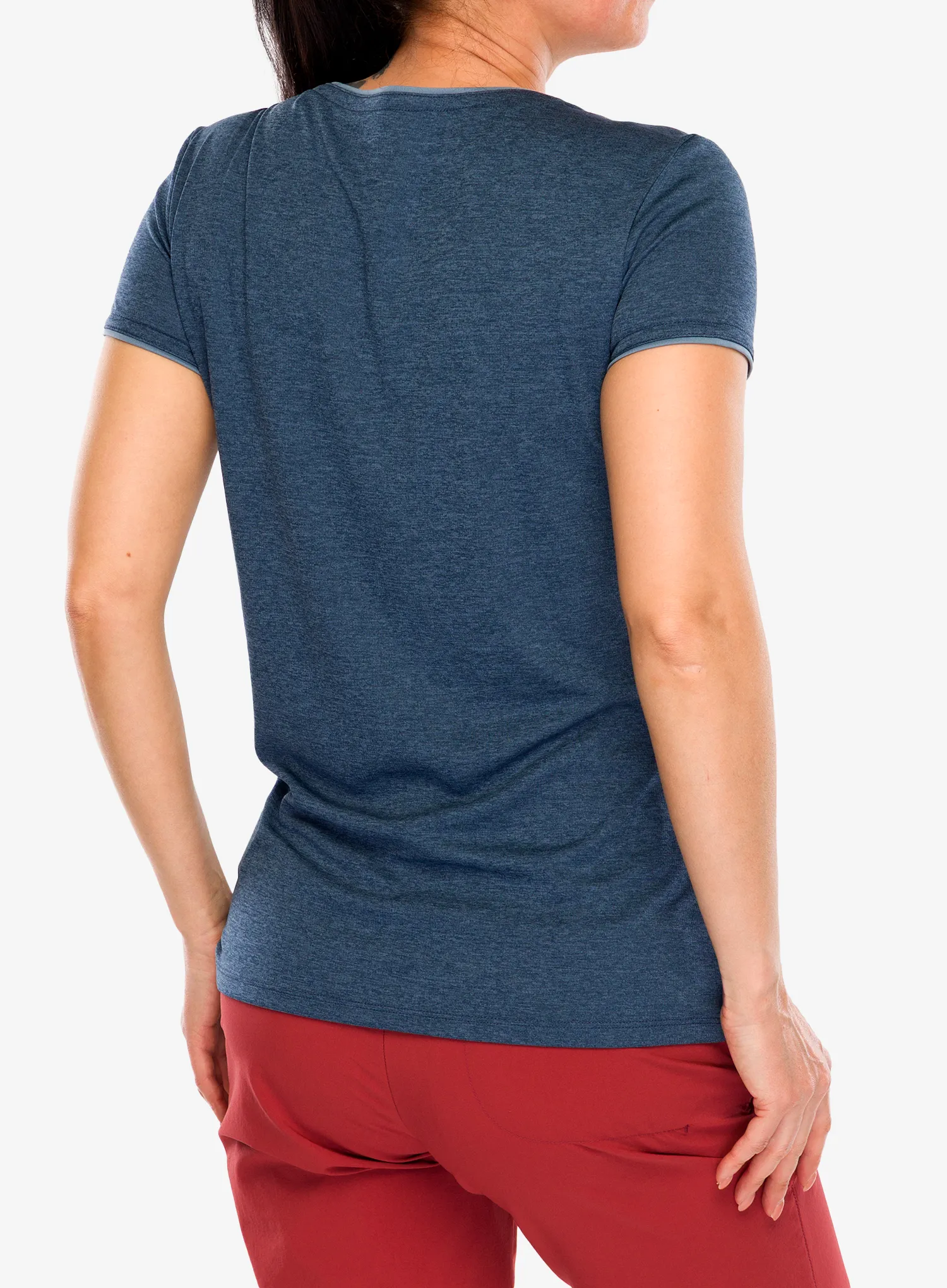 Dámské rychleschnoucí triko Vaude Essential T-Shirt - dark sea uni
