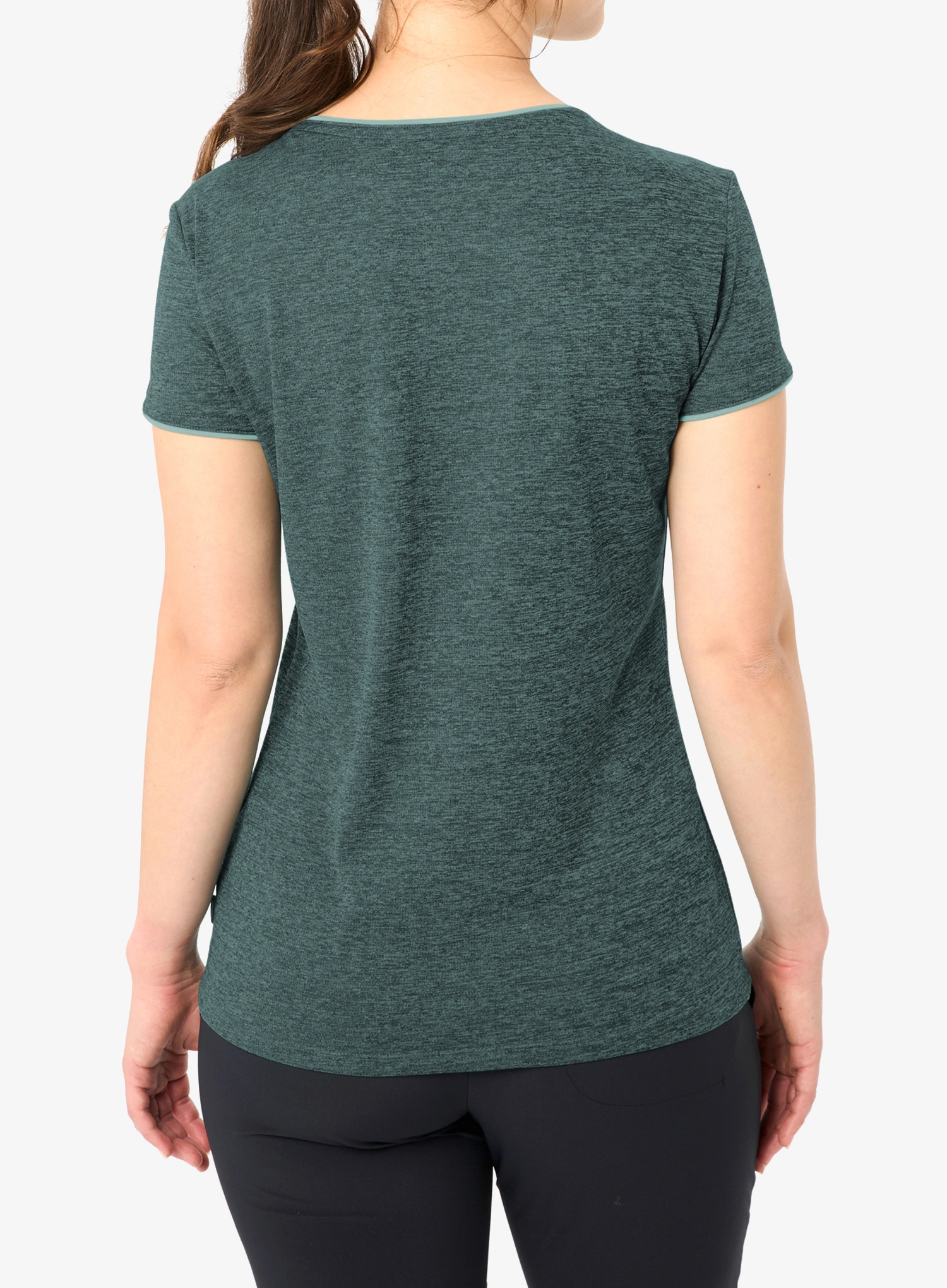 Dámské rychleschnoucí triko Vaude Essential T-Shirt - deep pond