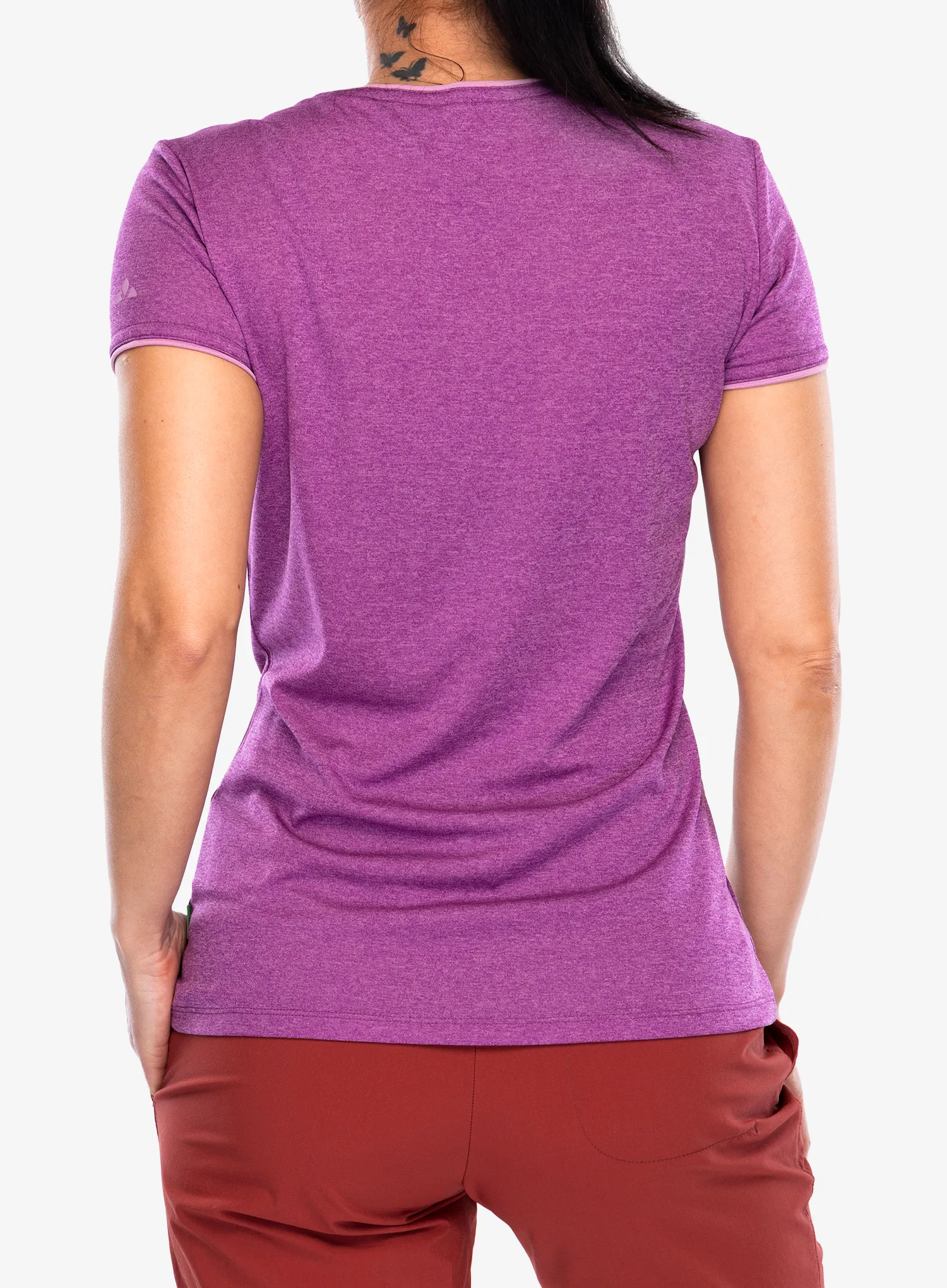 Dámské rychleschnoucí triko Vaude Essential T-Shirt - magenta