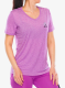 Dámské rychleschnoucí triko Vaude Skomer Print T-Shirt III - magenta