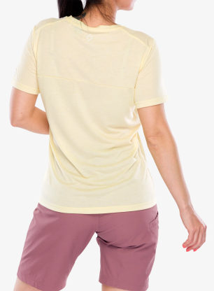 Dámské rychleschnoucí triko Vaude Skomer Print T-Shirt III - vanilla