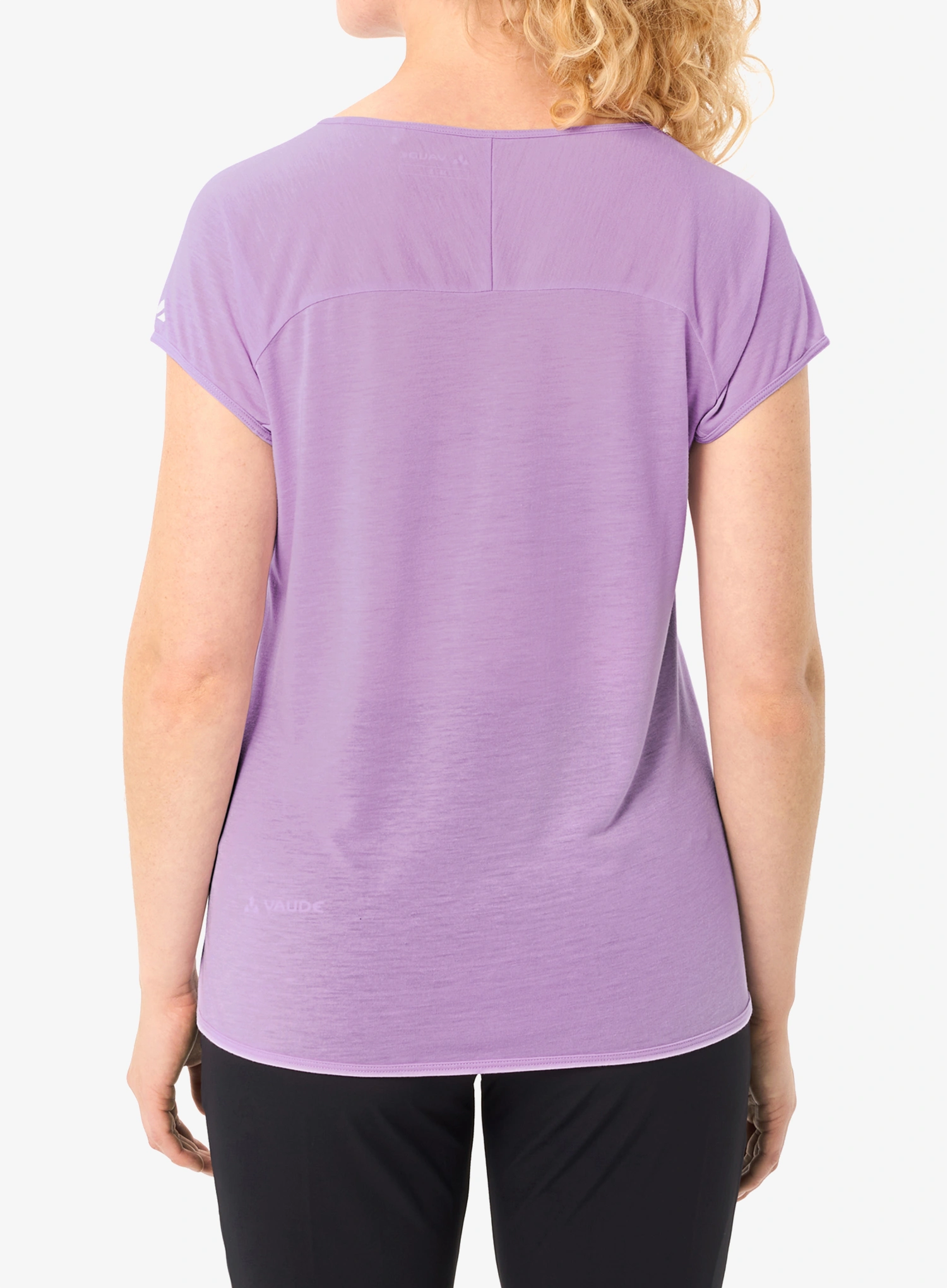Dámské rychleschnoucí triko Vaude Tekoa T-Shirt II - raspberry