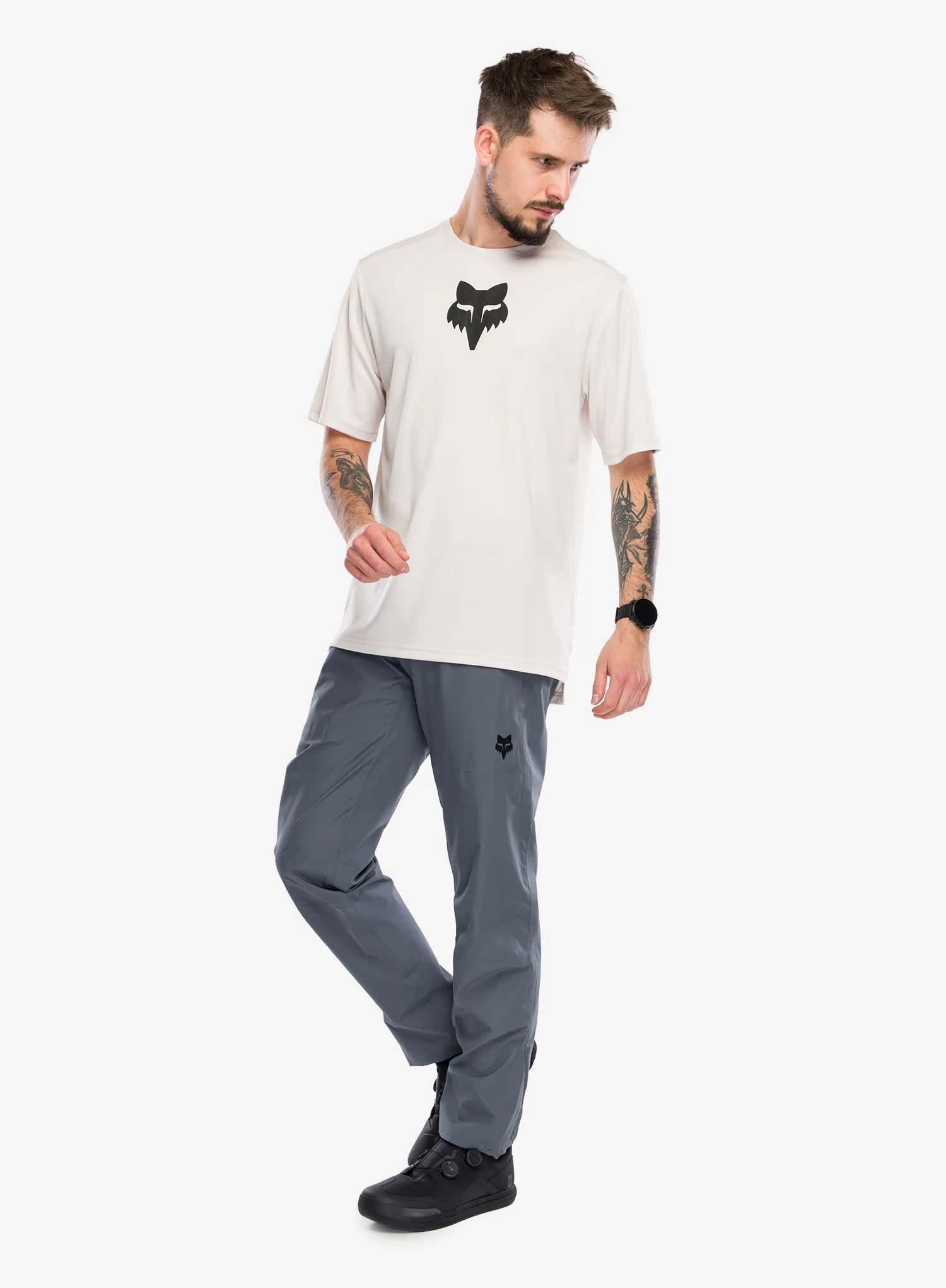 Rychleschnoucí triko Fox Ranger SS Jersey Fox Head - vintage white