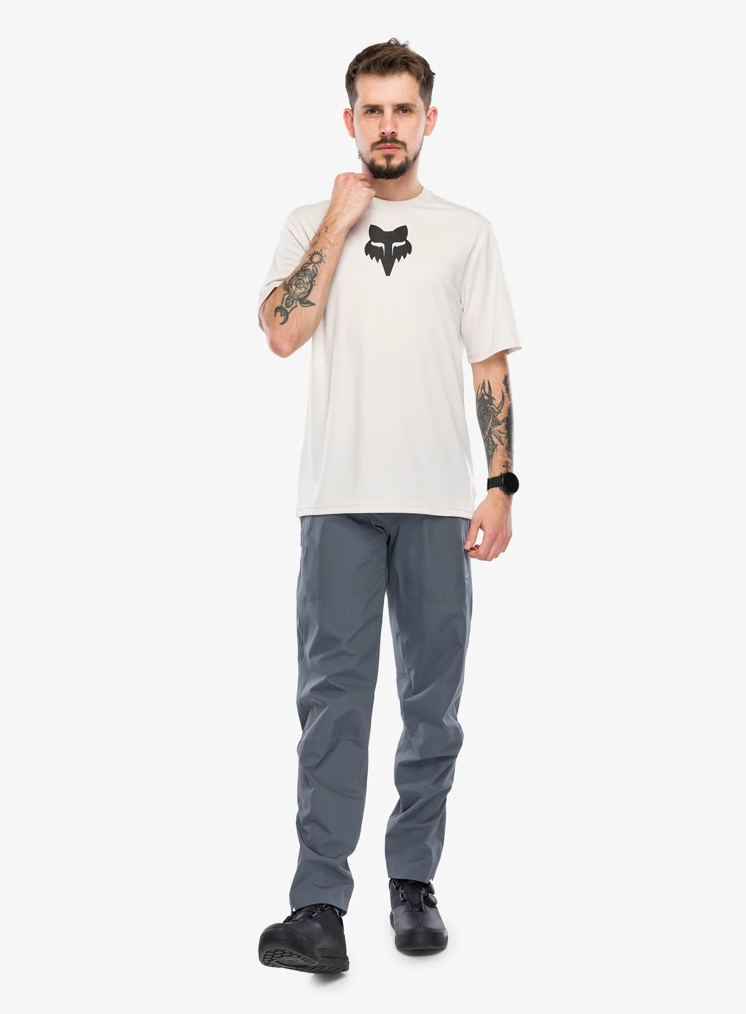Rychleschnoucí triko Fox Ranger SS Jersey Fox Head - vintage white