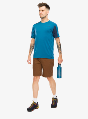 Rychleschnoucí triko La Sportiva Just Right T-Shirt - lake/night sky