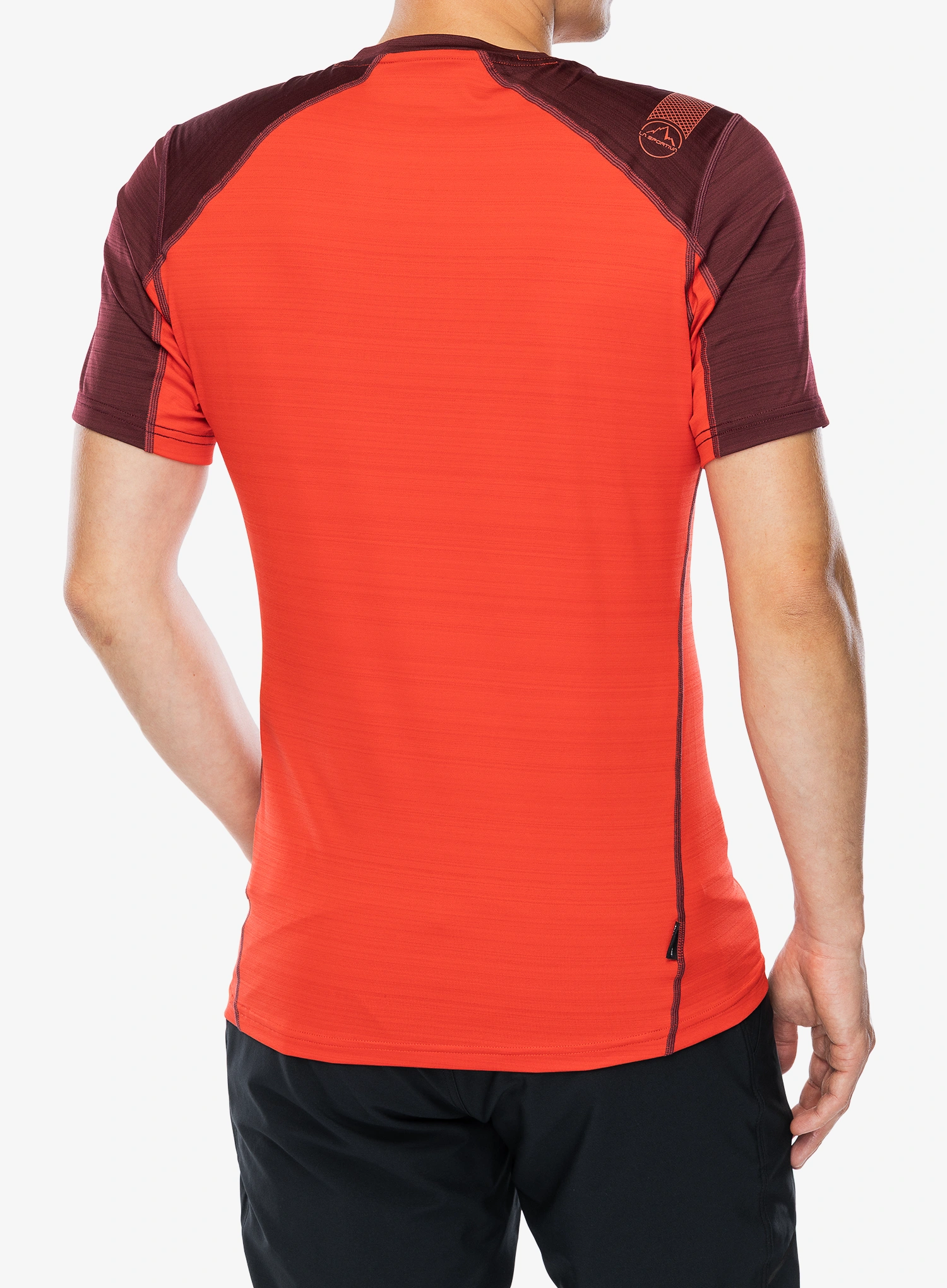Rychleschnoucí triko La Sportiva Sunfire T-Shirt - mountain red/redwood