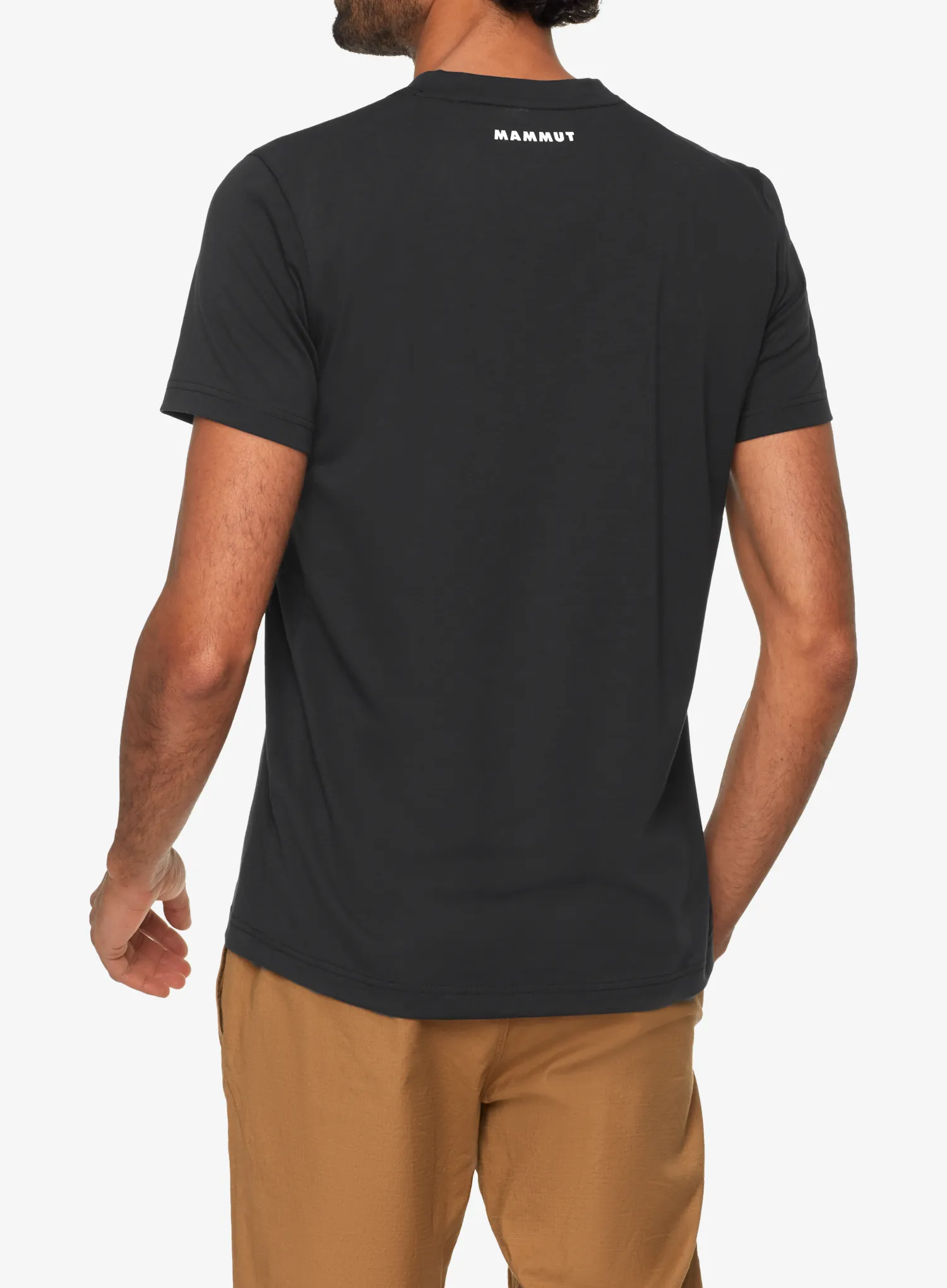 Rychleschnoucí triko Mammut Eiger Logo T-Shirt - black