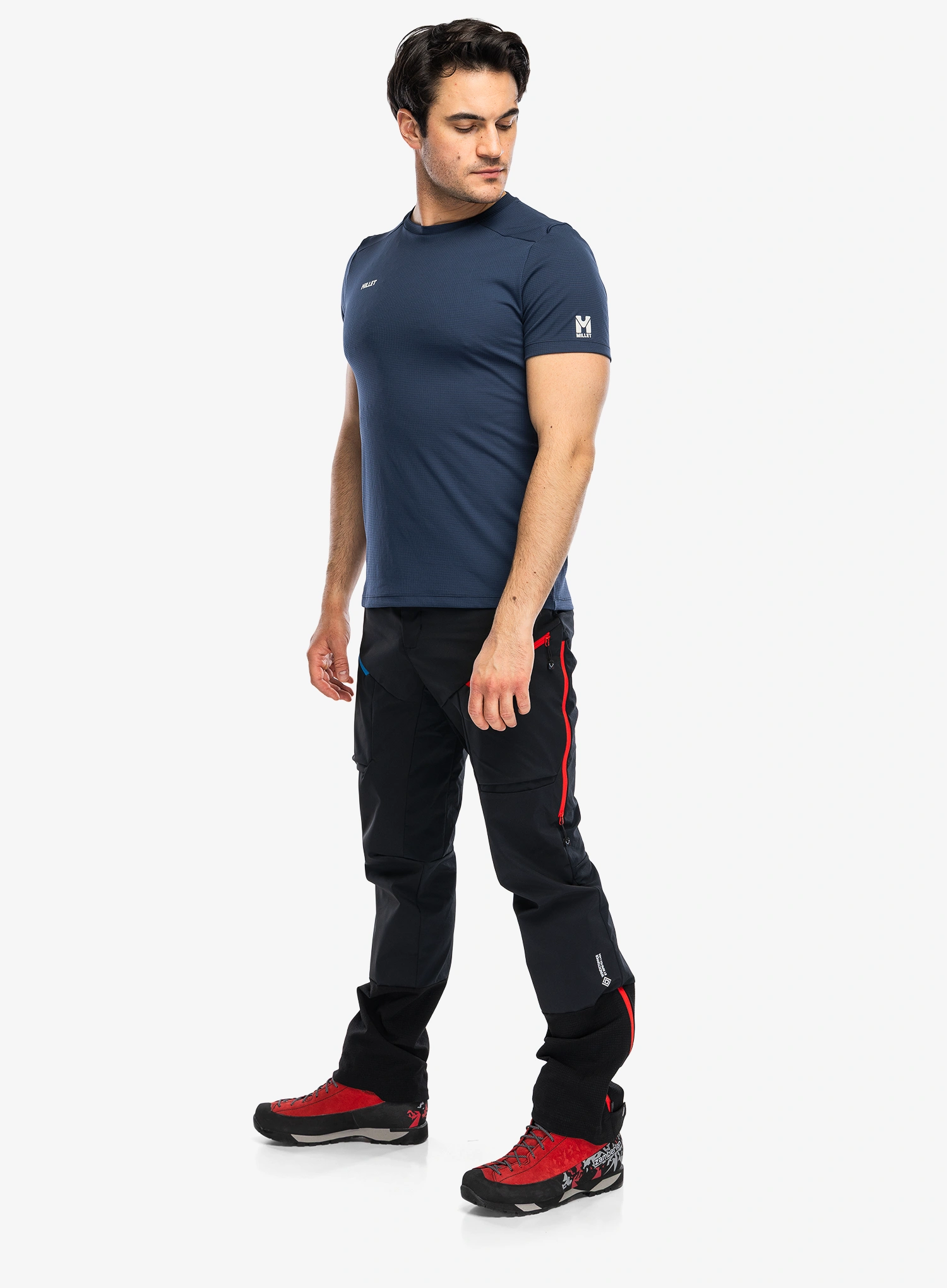 Rychleschnoucí triko Millet Fusion TS SS - saphir/saphir