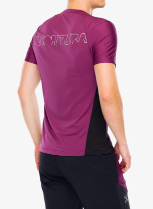 Rychleschnoucí triko Montura Join T-shirt - wine red