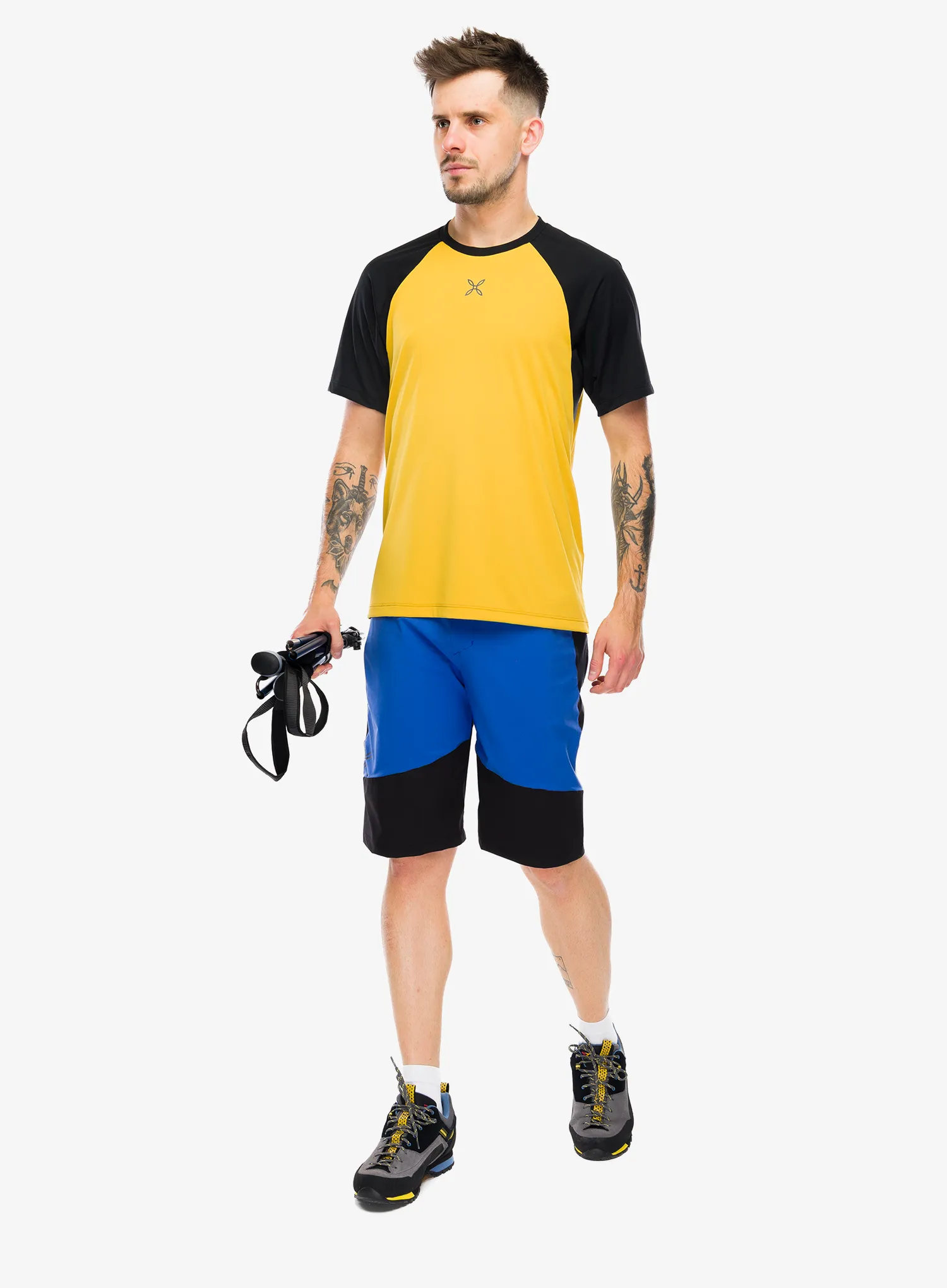 Rychleschnoucí triko Montura Outdoor 3 T-Shirt - mustard