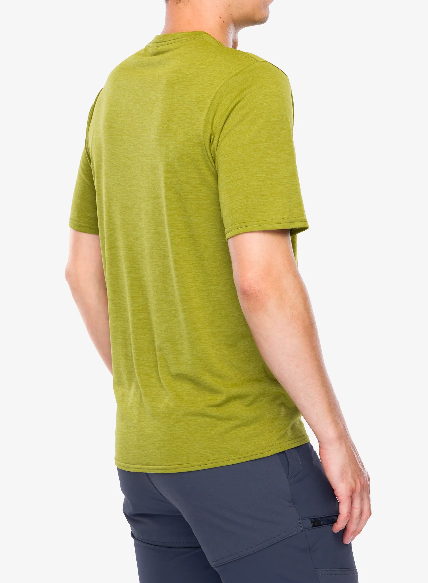 Rychleschnoucí triko Patagonia Capilene Cool Daily Shirt - graze green/light graze green