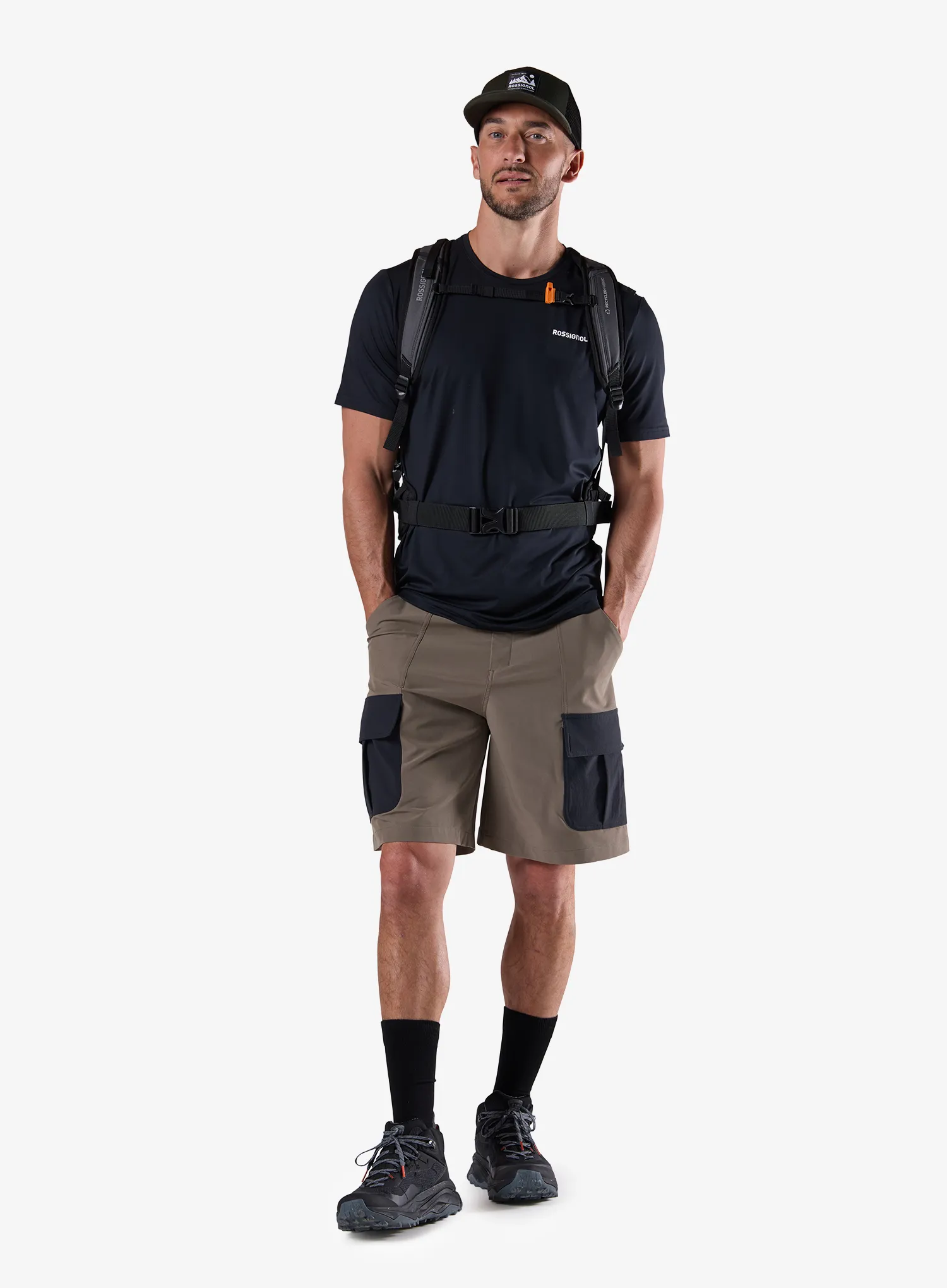 Rychleschnoucí triko Rossignol Graphic Active Tee - black